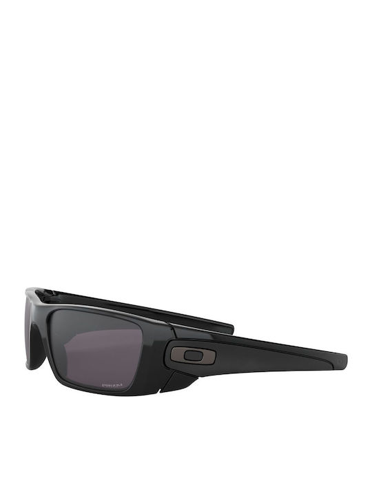 Oakley Fuel Cell Men's Sunglasses with Gray Plastic Frame and Black Lens OO9096-K2