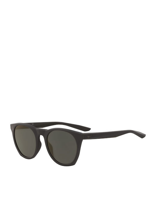 Nike Essential Horizon Unisex Sunglasses with Gray Plastic Frame and Black Lens EV1119-220