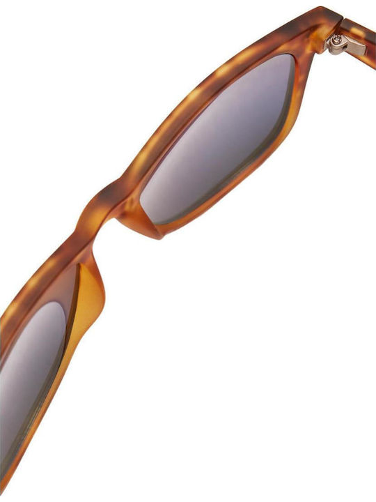Urban Classics Men's Sunglasses with Brown Plastic Frame and Orange Mirror Lens TB3718-02577