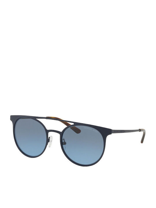Michael Kors Women's Sunglasses with Blue Metal Frame and Blue Gradient Lens MK1030 12178F