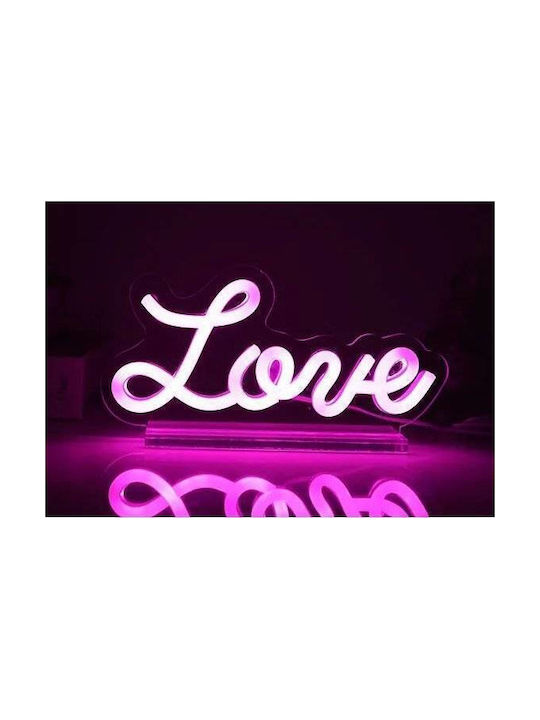 Επιγραφη I-total Xl2761c Led Love 20,5x10,4cm
