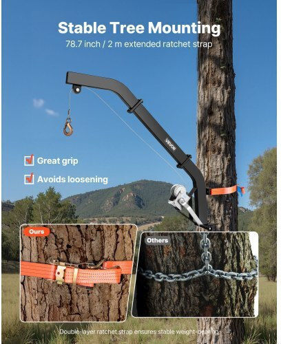 Vevor Lifting & Pulling Equipment Black