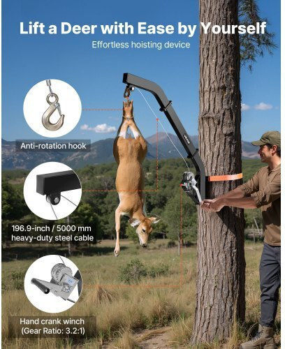 Vevor Lifting & Pulling Equipment Black