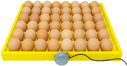Multifunctional Yellow Egg Rack-Roller 60-64 Eggs Motor 220v Dimension 46x36x4 New Reinforced Side Wall