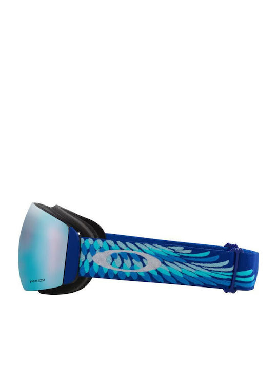 Oakley Flight Deck Ski- & Snowboardbrille Erwachsene Blau mit Linse in Blau Farbe