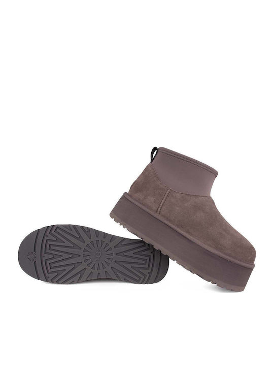 Classic Mini Dipper Ghete Dama De Piele Thundercloud