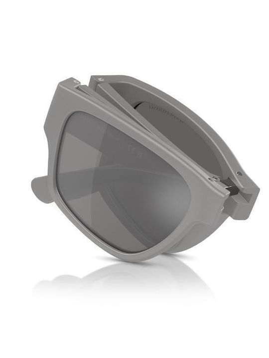 Armani Exchange Unisex Γυαλιά Ηλίου με Γκρι Κοκκάλινο Σκελετό και Γκρι Φακό AX4141SU 81806G