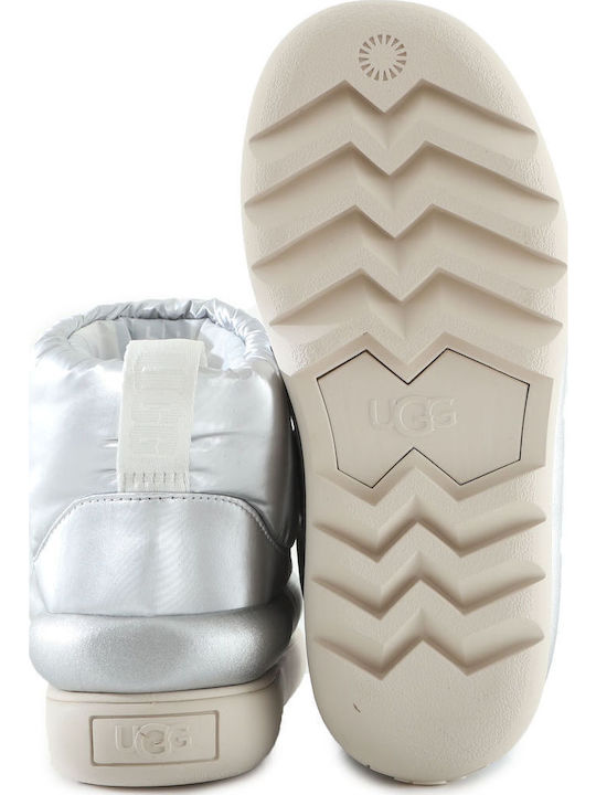 Classic Maxi Mini Women's Ankle Boots Silver 1135151-MSLV