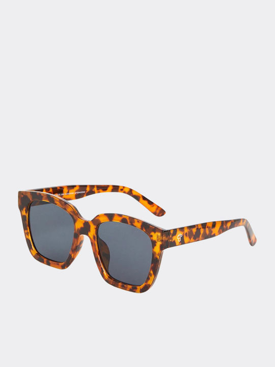 Chpo Marais X Unisex Γυαλιά Ηλίου με Καφέ Ταρταρούγα Κοκκάλινο Σκελετό και Μαύρο Φακό 16132SA