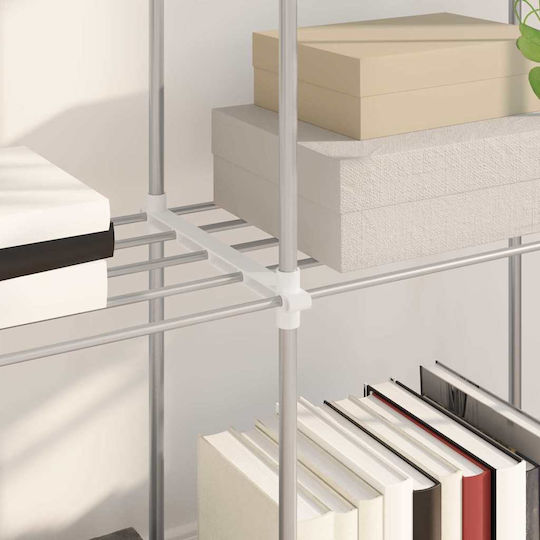 White Bookcase 43x27x90cm