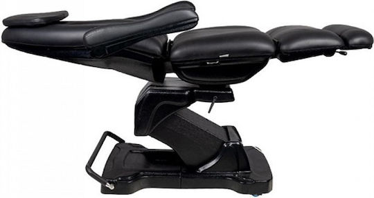 Beauty Chair with Adjustable Height Black