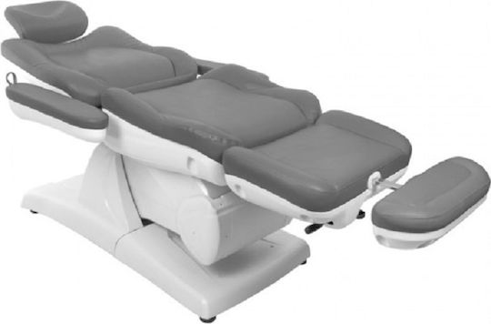 Beauty Chair Gray with Adjustable Height and Electric Lifting