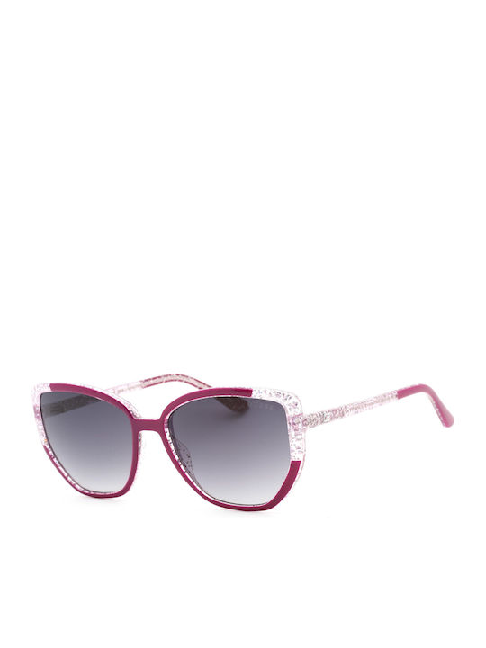 Guess Ochelari De Soare Pentru Femei Cu Ramă Violet Din Plastic Și Lentile Gri GU7882 81B