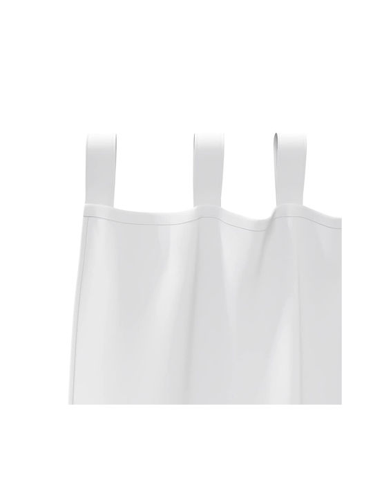 vidaXL vidaXL Set Vorhänge Verdunkelung Fenster mit Obere Registerkarte Weiße 140x175cm