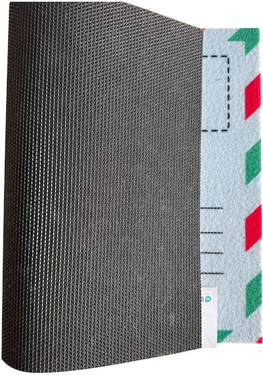 Entrance Mat Anti-slip made of Rubber Gray 40x60cm