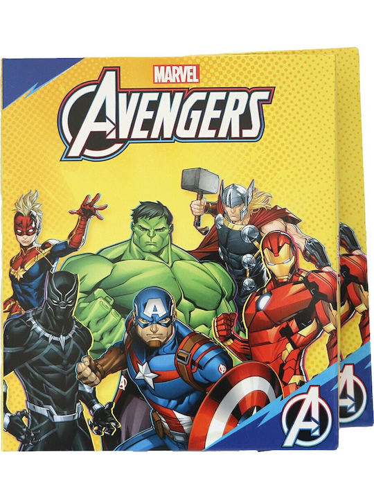 Marvel Παιδική Πιτζάμα Χειμωνιάτικη Κόκκινο