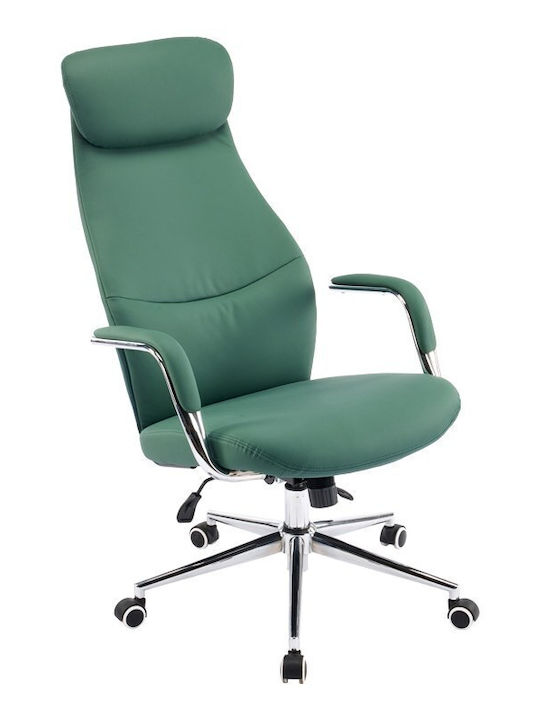 Pakketo Ferka Executive Office Chair With Recline Green Shade