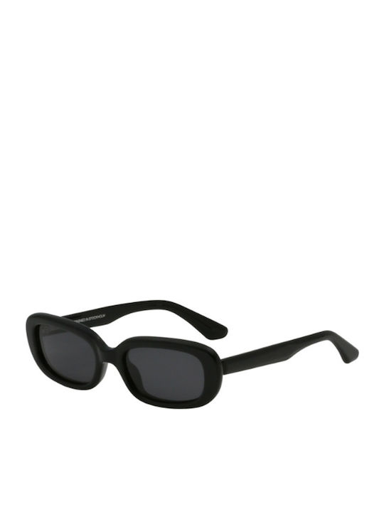 Chimi Women's Sunglasses with Black Plastic Frame and Black Lens