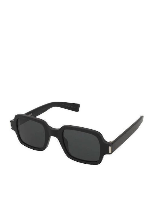 Ysl Unisex Sunglasses with Black Plastic Frame and Black Lens SL 720 001