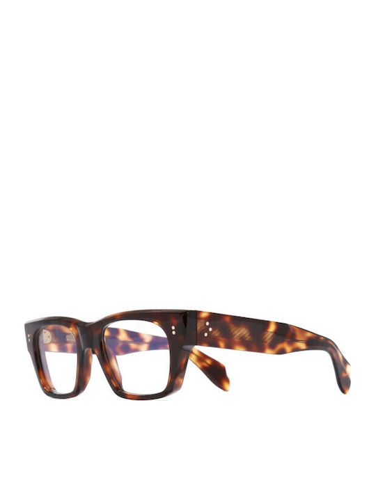 Unisex Ochelari de soare cu Maro Tortoise Cadru și Albastru Degrade Lentilă