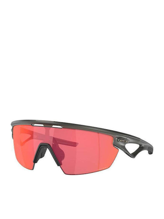 Oakley Sphaera Men's Sunglasses with Black Plastic Frame and Red Mirror Lens OO9403-09