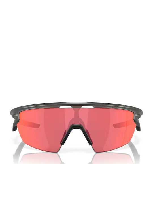 Oakley Sphaera Men's Sunglasses with Black Plastic Frame and Red Mirror Lens OO9403-09