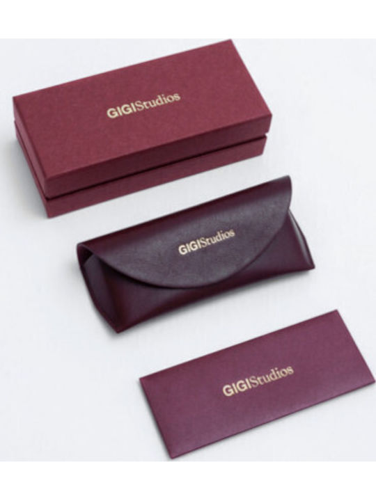 Gigi Barcelona Unisex Γυαλιά Ηλίου με Χρυσό Μεταλλικό Σκελετό και Γκρι Polarized Φακό 6907/0