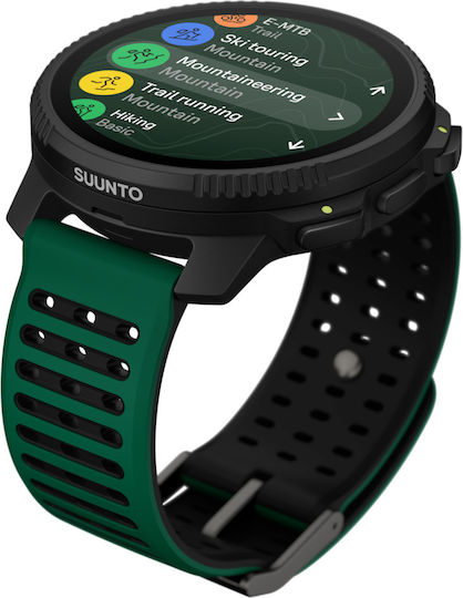 Suunto Vertical 2 48mm Waterproof Smartwatch with Heart Rate Monitor (Pine Green)