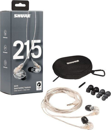 Shure In-ear headphones In Ear Se215 Transparent
