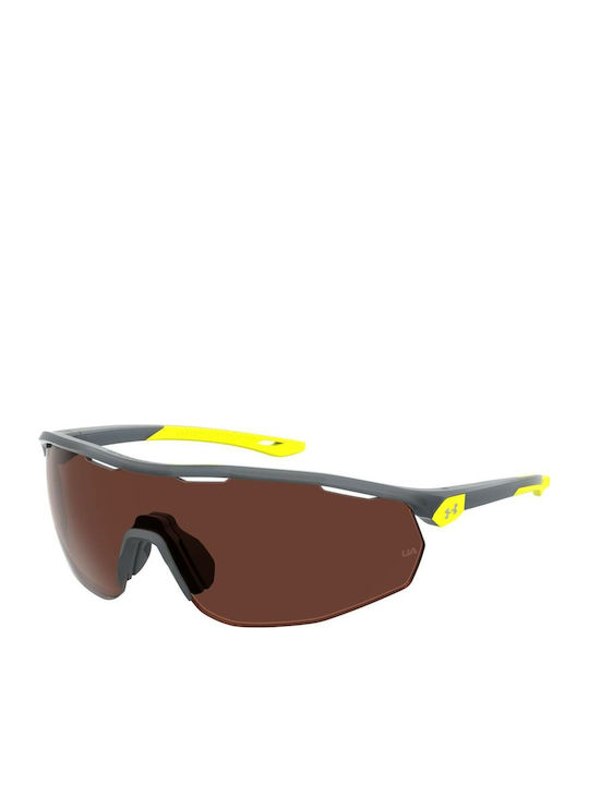 Under Armour Unisex Sunglasses with Black Plastic Frame UA 0003/G/S 0UV 6A