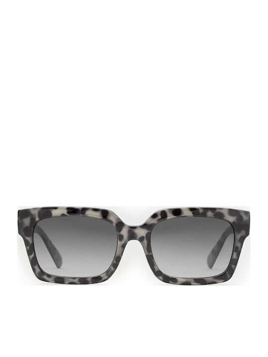Volcom Domeinator Women's Sunglasses with Multicolour Plastic Frame and Gray Gradient Lens VE04604325-NUT