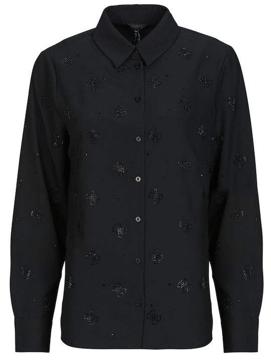 Women's Long Sleeve Shirt Black