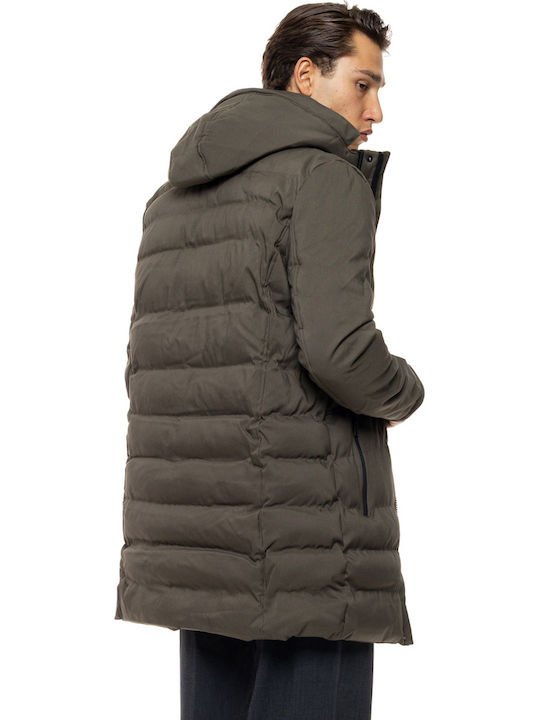 Μπουφάν Puffer Khaki