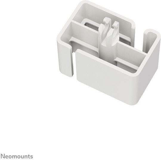 Neomounts Cable Spine Organizer Sit Stand Desk Frames Screw Mounted White