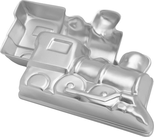 Wilton Formă de Patiserie pentru Chec Rotund din Aluminiu 3x3buc 1buc