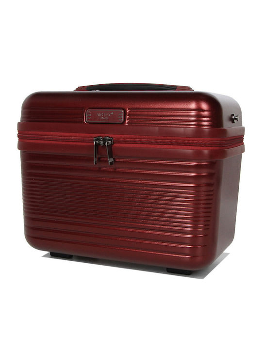 Airtex Beauty Case Neseser Burgundy Policarbonat 29bor450 29450-09