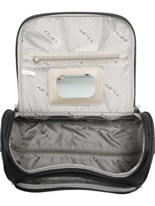 Beauty Case Μαύρο Airtex Αδιάβροχο Ύφασμα 294blk60 29460-01
