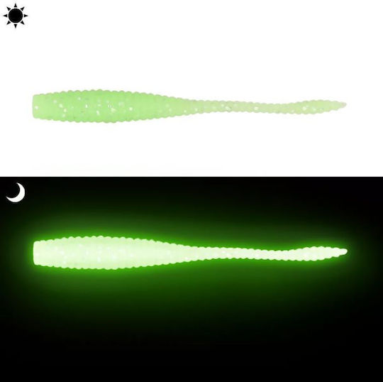 Silicone Zeox Pixie Tail 4.4cm #106 Glow Acid Green