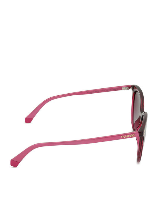 Polaroid Feminini Ochelari de soare cu Roz Cadru și Violet Degrade Lentilă PLD6231/S QHO/JR