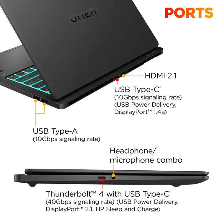 HP OMEN Transcend 14-fb1013dx Laptop 14