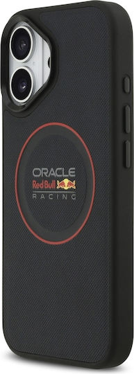 Red Bull Meshed Red Ring And Metal Buttons Magsafe Back Cover Metallic Navy Blue (iPhone 17)
