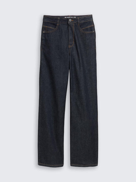 Women's Jean Trousers Clean Rinsed Blue Denim