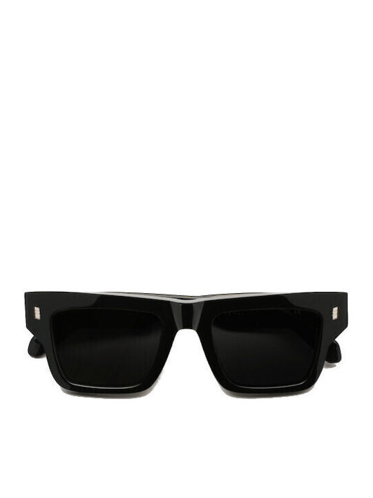 Gast Luce Unisex Sunglasses with Black Plastic Frame and Gray Lens UC01