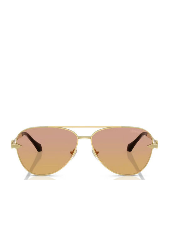 Versace Unisex Γυαλιά Ηλίου με Χρυσό Μεταλλικό Σκελετό