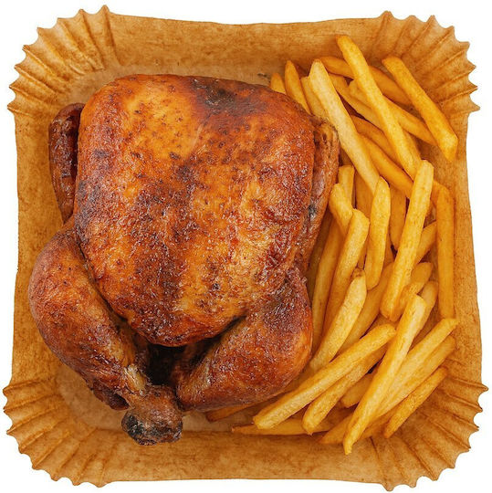 Adler Αντικολλητικά Χαρτιά για Air Fryer 16x16εκ. 100τμχ