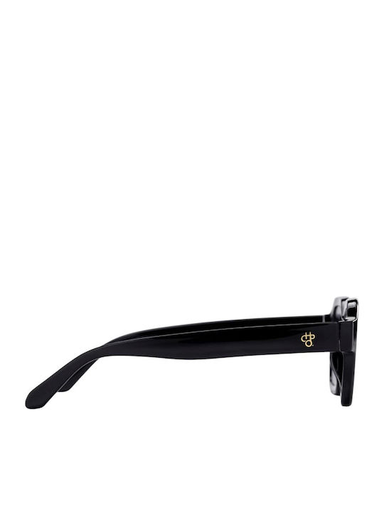 Chpo Unisex Sunglasses with Black Frame and Black Lens CHPO16135HH