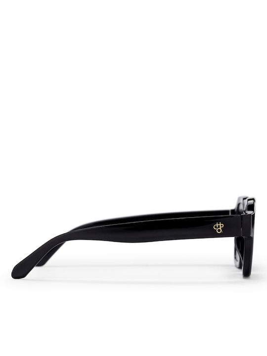 Chpo Unisex Sunglasses with Black Frame and Black Lens CHPO16135HH