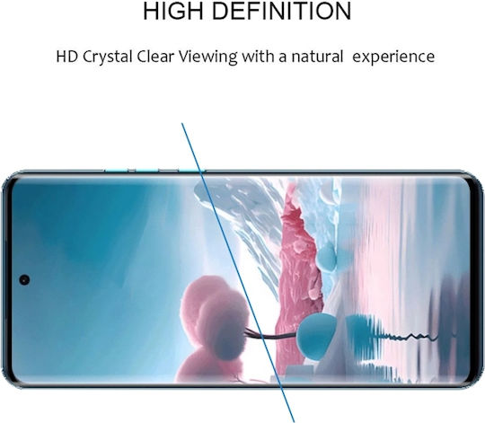 3D Gehärtetes Glas Schwarz (Motorola Edge 40)
