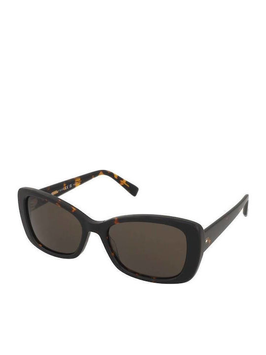 Tommy Hilfiger Feminini Ochelari de soare cu Maro Tortoise Cadru și Maro Lentilă TH2225/S 086/70