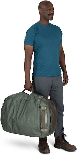 Osprey Transporter Duffel 95 Sack Voyage Back 95lt Green Fabric